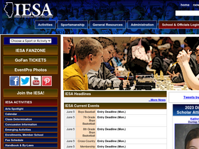 'iesa.org' screenshot