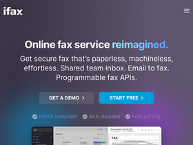 'ifaxapp.com' screenshot