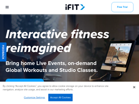 'ifit.com' screenshot