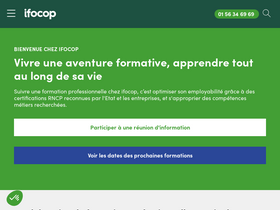 'ifocop.fr' screenshot