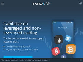 'iforex.com' screenshot