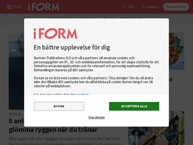 'iform.se' screenshot