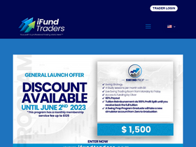 'ifundtraders.com' screenshot