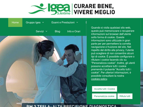 'igeasantimo.com' screenshot
