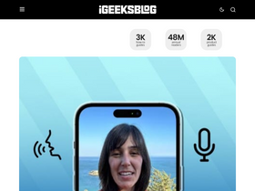 'igeeksblog.com' screenshot
