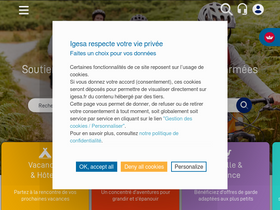 'igesa.fr' screenshot