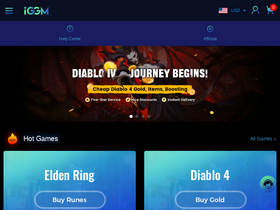 'iggm.com' screenshot