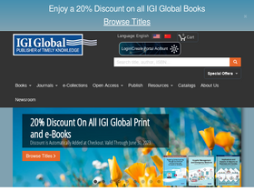 'igi-global.com' screenshot