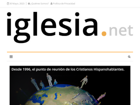 'iglesia.net' screenshot
