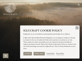 'iglucraft.com' screenshot