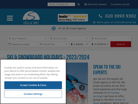 'igluski.com' screenshot