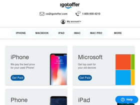 'igotoffer.com' screenshot