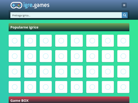 'igre.games' screenshot