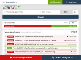 'igrit.pl' screenshot