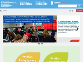 'igualdadycalidadcba.gov.ar' screenshot