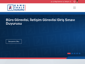 'ihale.gov.tr' screenshot