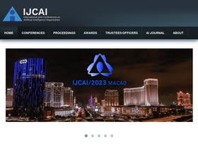 'ijcai.org' screenshot