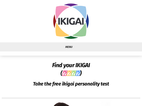 'ikigaitest.com' screenshot
