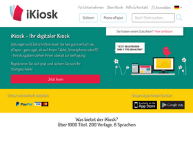 'ikiosk.de' screenshot