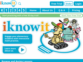 'iknowit.com' screenshot