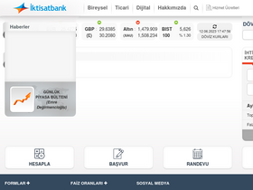 'iktisatbank.com' screenshot