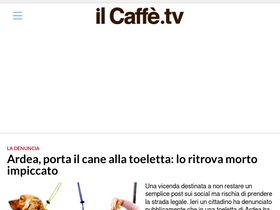 'ilcaffe.tv' screenshot