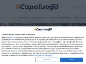 'ilcapoluogo.it' screenshot