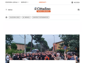 'ilcittadinomb.it' screenshot