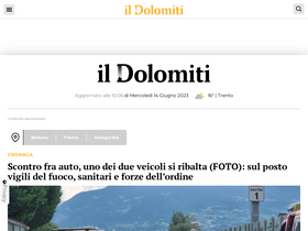 'ildolomiti.it' screenshot