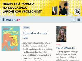 'iliteratura.cz' screenshot