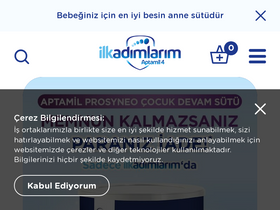 'ilkadimlarim.com' screenshot