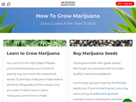 'ilovegrowingmarijuana.com' screenshot