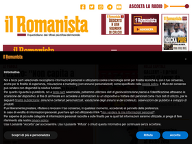 'ilromanista.eu' screenshot