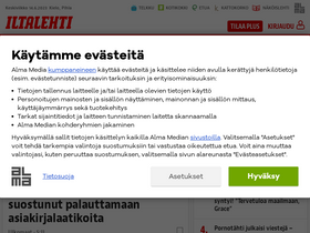 'iltalehti.fi' screenshot
