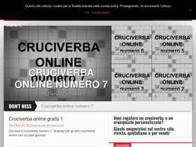 'iltuocruciverba.com' screenshot