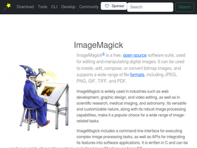 'imagemagick.org' screenshot