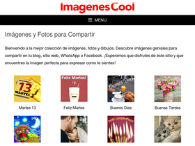 'imagenescool.com' screenshot