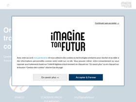 'imaginetonfutur.com' screenshot