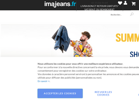 'imajeans.fr' screenshot