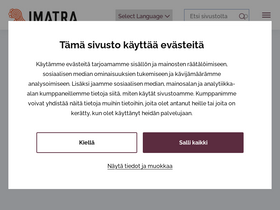 'imatra.fi' screenshot