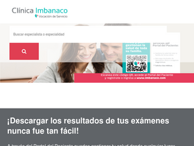 'imbanaco.com' screenshot