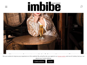 'imbibemagazine.com' screenshot