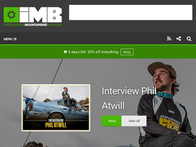 'imbikemag.com' screenshot