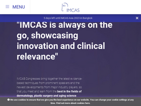 'imcas.com' screenshot
