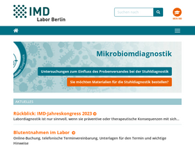 'imd-berlin.de' screenshot