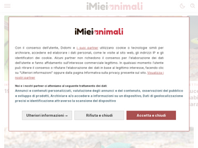 'imieianimali.it' screenshot