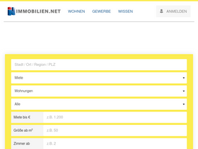 'immobilien.net' screenshot
