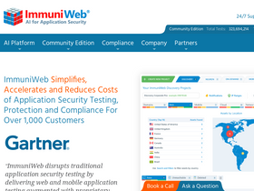 'immuniweb.com' screenshot