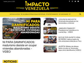 'impactovenezuela.com' screenshot