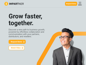 'impartner.com' screenshot